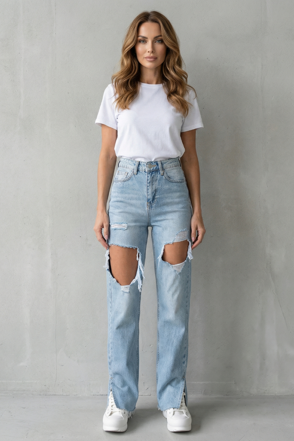 Straight Leg Jeans