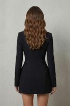 Tailored Blazer Mini Dress