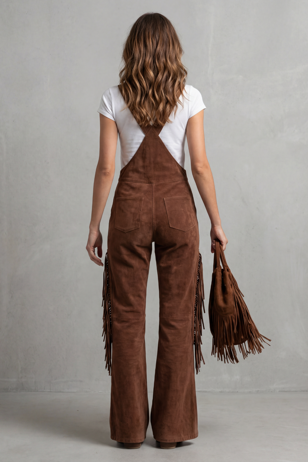 Flared Overalls