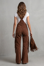 Flared Overalls