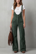 Flared Overalls