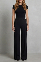 High-Waist Wide-Leg Trousers