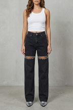High Waist Wide-Leg Jeans