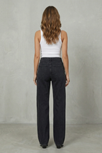 High Waist Wide-Leg Jeans