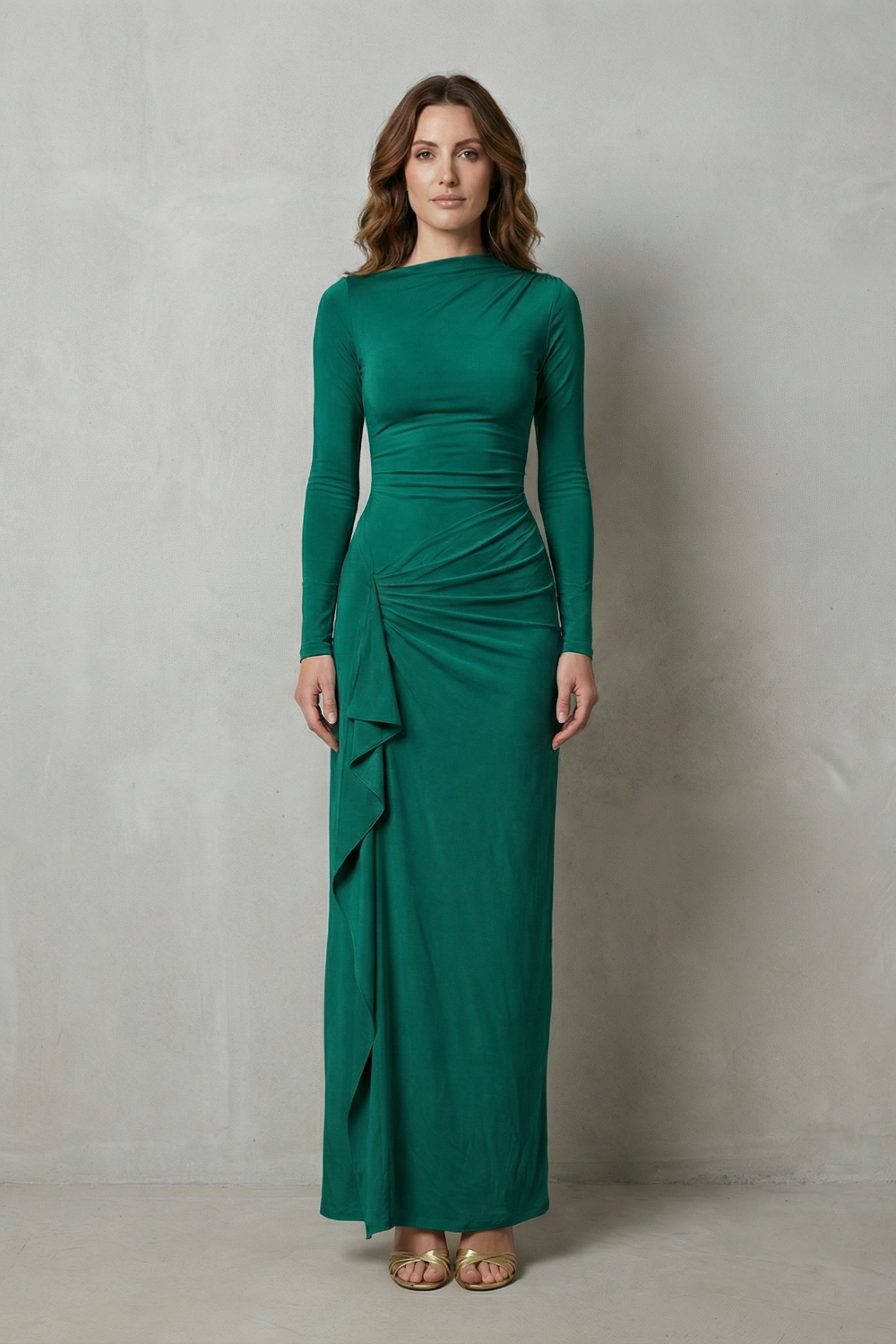 Long Sleeve Maxi Gown