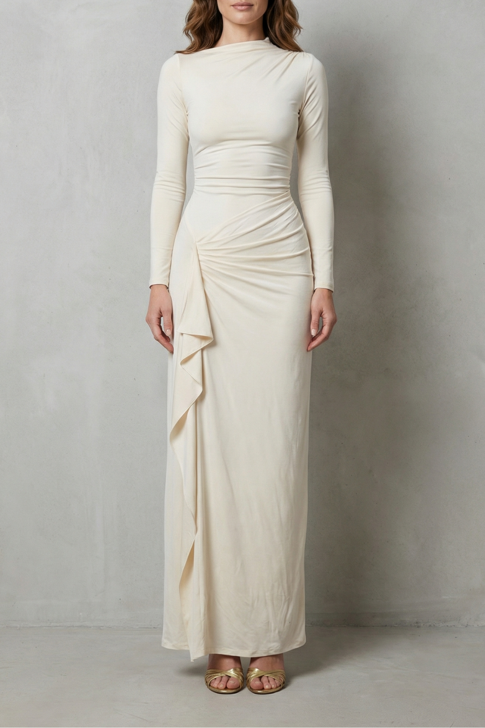 Long Sleeve Maxi Gown