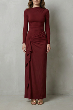 Long Sleeve Maxi Gown