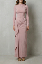 Long Sleeve Maxi Gown