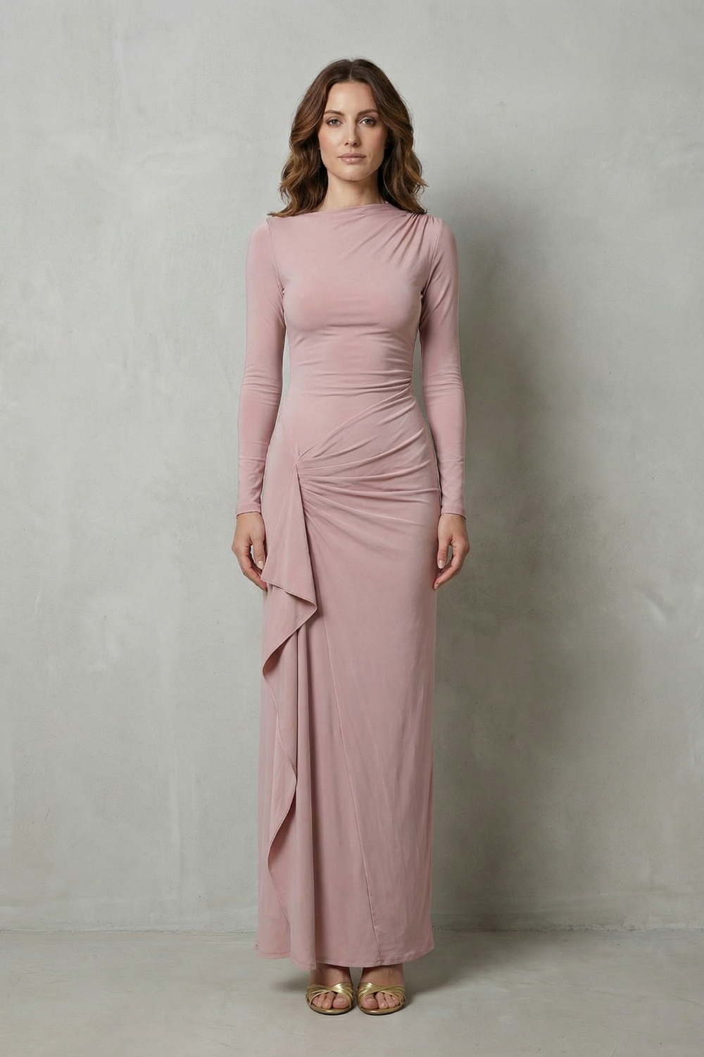 Long Sleeve Maxi Gown