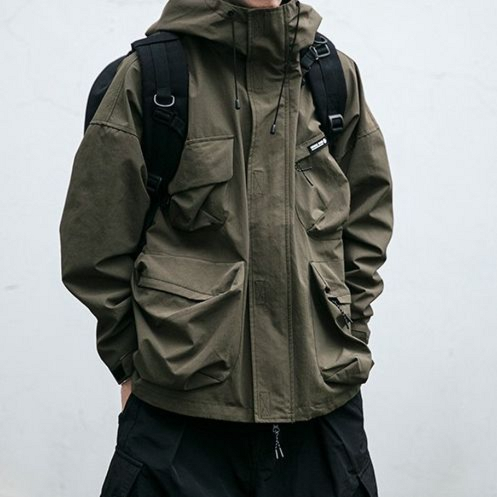 Men's Technical Jacket Outdoor Performance Durable Modern