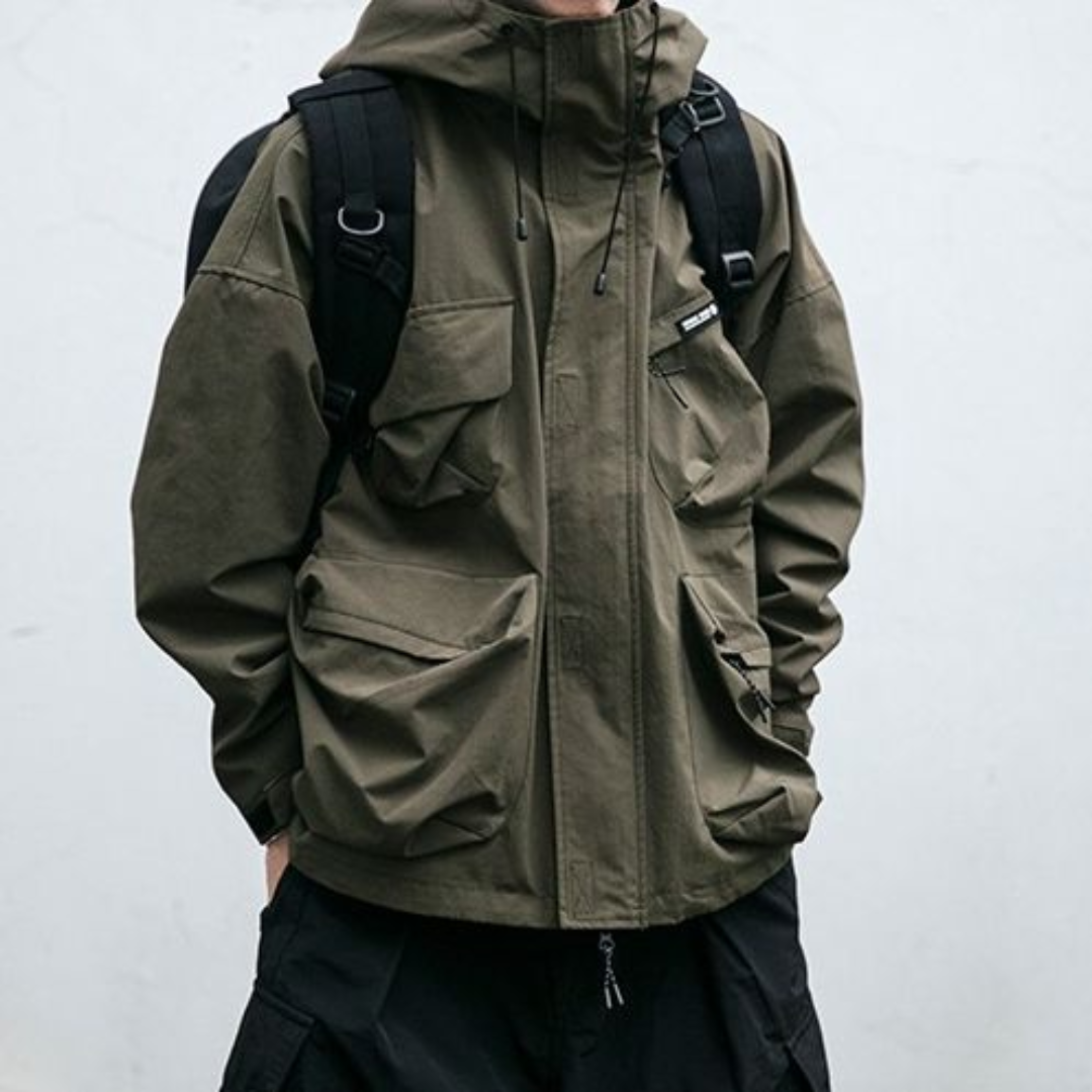 Men's Technical Jacket Outdoor Performance Durable Modern