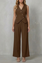 Sleeveless Tailored Chic Commuter Style