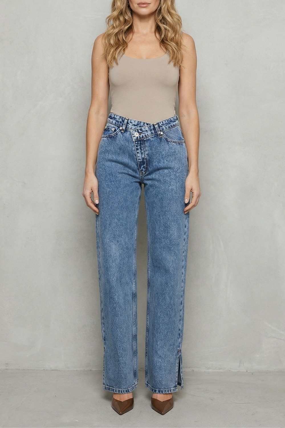 Straight Leg Jeans
