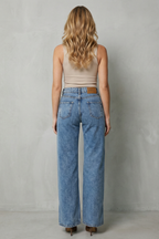 Straight Leg Jeans