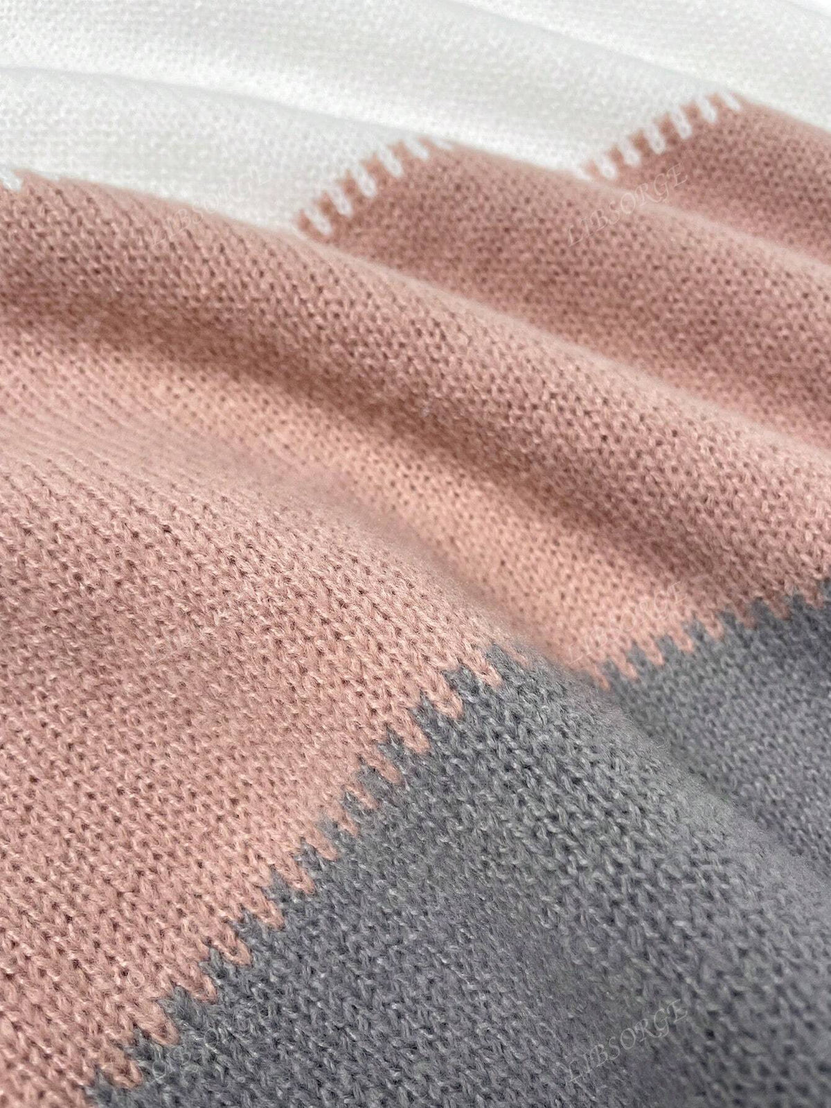 Cosy Knit Jumper Relaxed Fit Round Neck Long Sleeve Winter