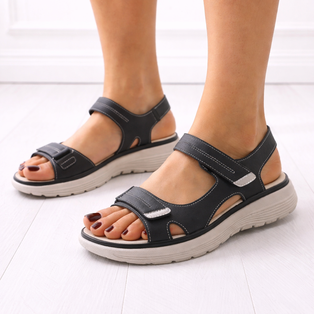 Platform Adjustable Strap Orthopedic Sandals