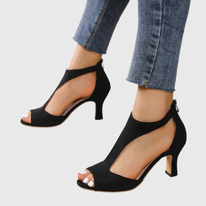 Breathable Block Heels Everyday Comfortable