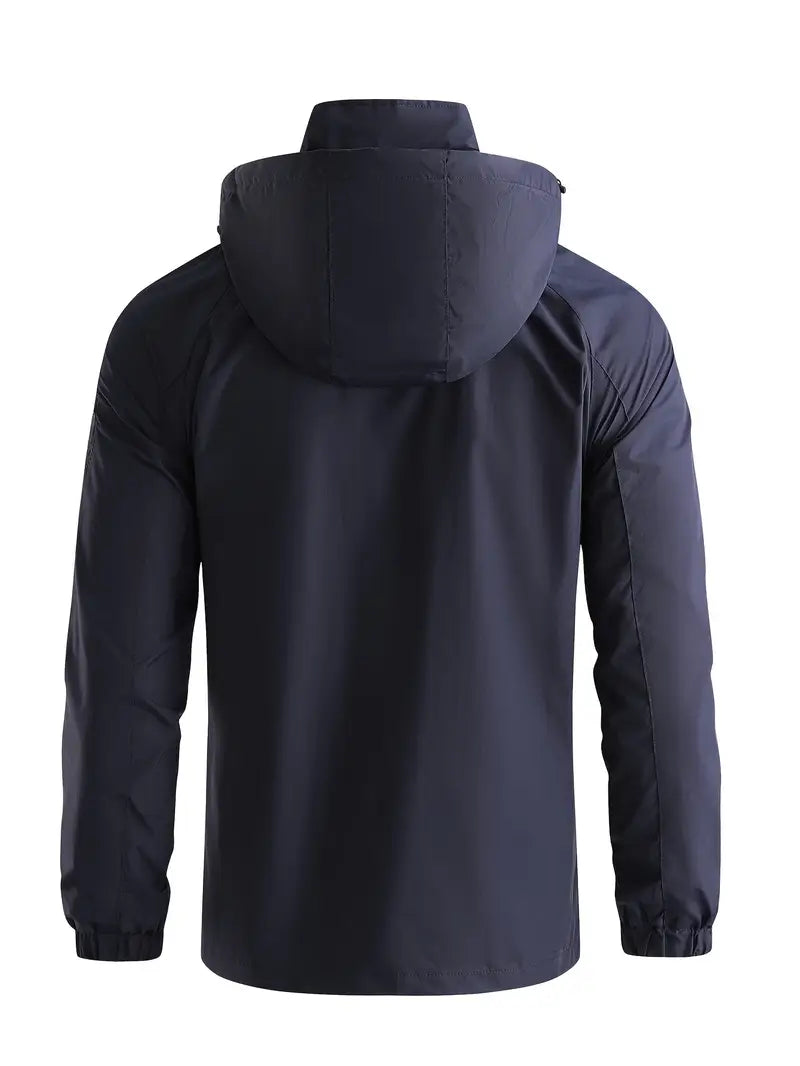Men's Lightweight Jacket Packable Water Repellent Nylon