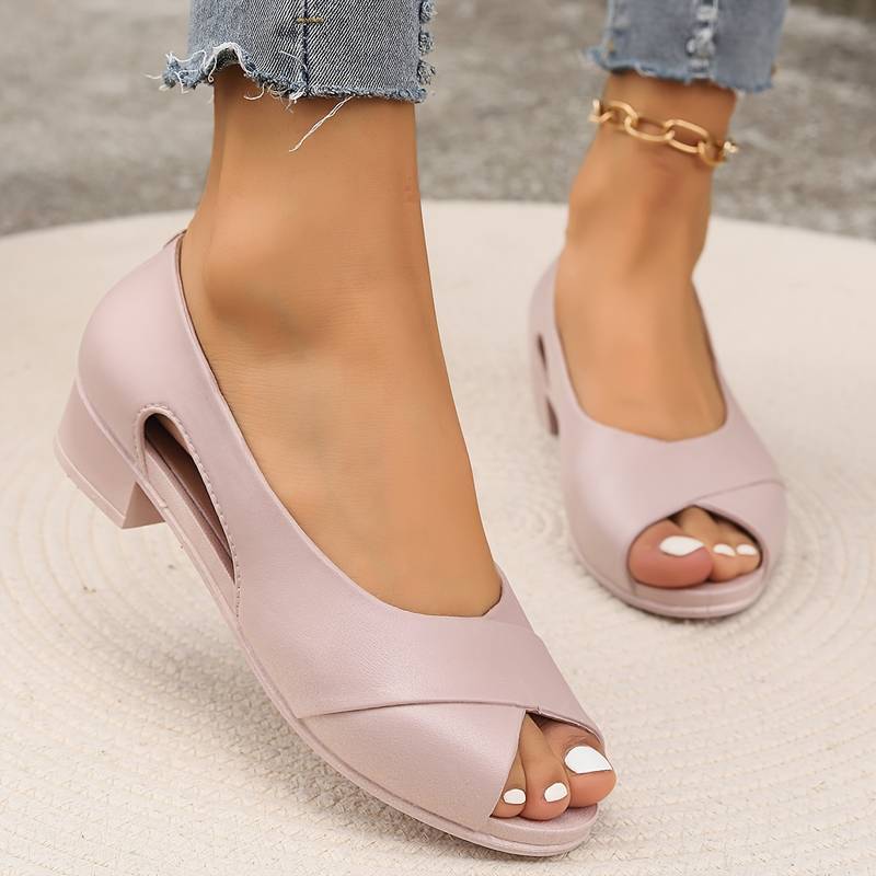Orthopedic Heeled Sandals Cushioned Everyday