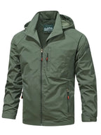 Men's Lightweight Jacket Packable Water Repellent Nylon