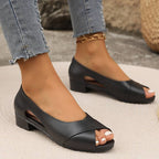 Orthopedic Heeled Sandals Cushioned Everyday