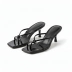 Elegant Knot Strap Orthopedic Heels