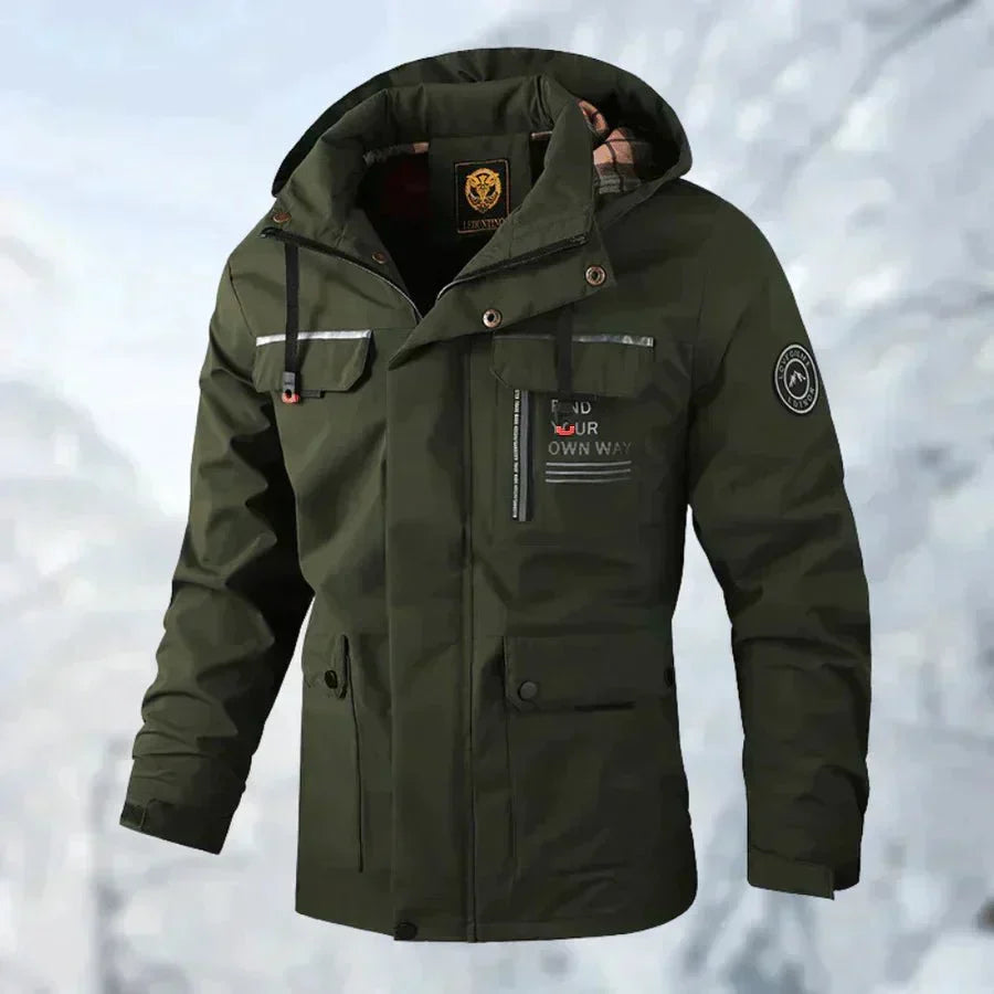 Men's Wind Waterproof Outdoor Jacket Sustainable Warm