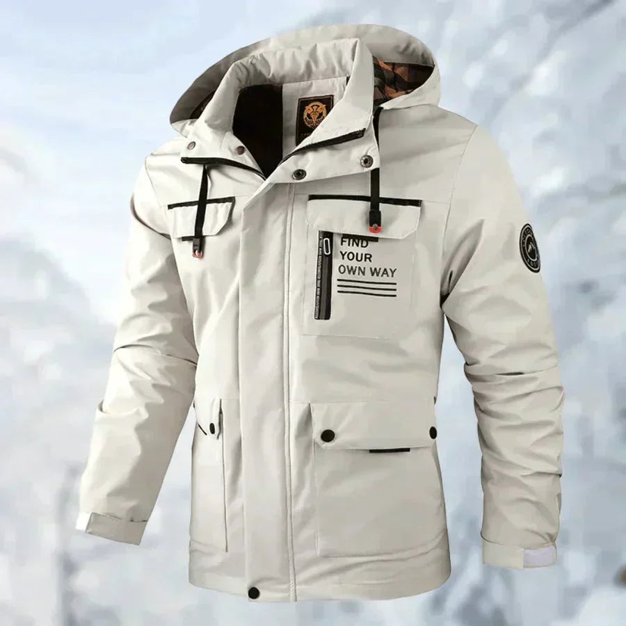 Men's Wind Waterproof Outdoor Jacket Sustainable Warm