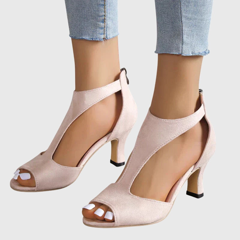 Breathable Block Heels Everyday Comfortable