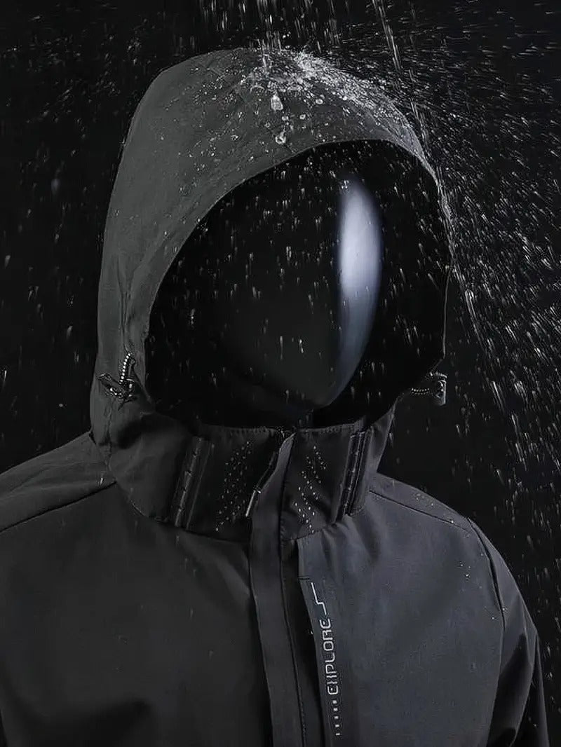 Men's Lightweight Windbreaker Waterproof Packable Rain