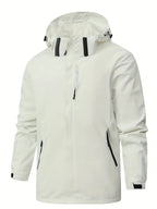 Men's Lightweight Windbreaker Waterproof Packable Rain