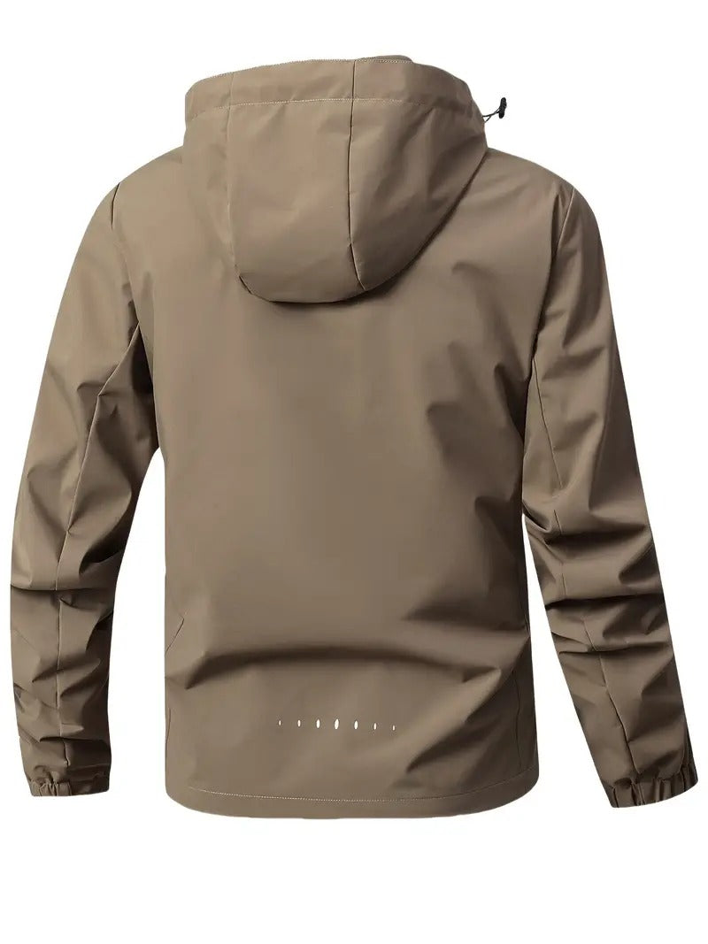 Men's Lightweight Windbreaker Waterproof Packable Rain