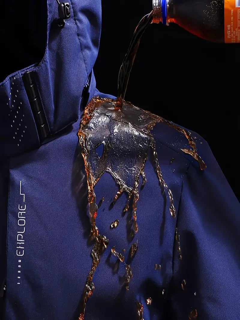 Men's Lightweight Windbreaker Waterproof Packable Rain