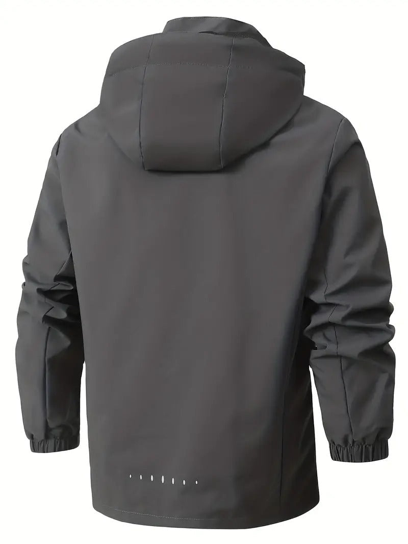 Men's Lightweight Windbreaker Waterproof Packable Rain