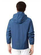 Men's Lightweight Windbreaker Waterproof Packable Rain