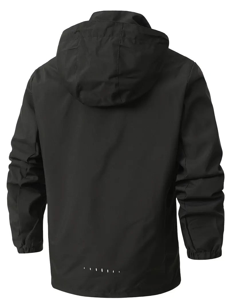 Men's Lightweight Windbreaker Waterproof Packable Rain