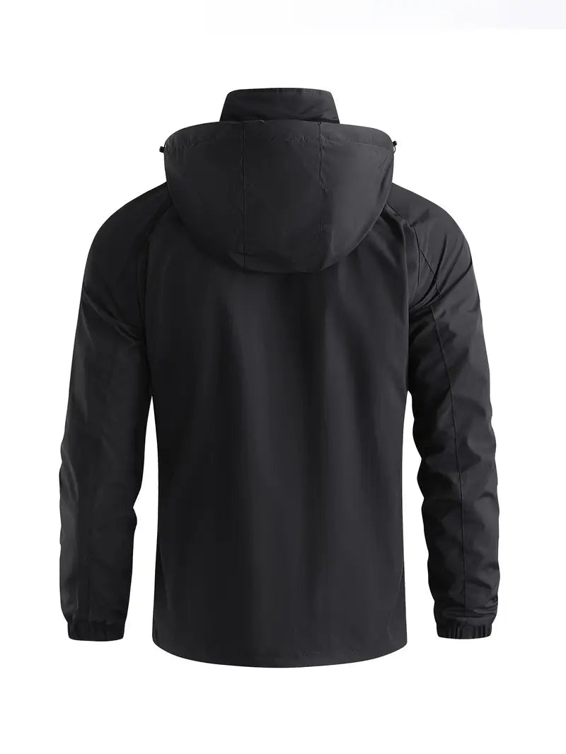 Men's Lightweight Jacket Packable Water Repellent Nylon