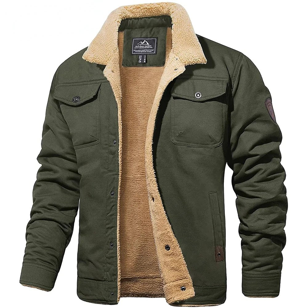 Men's Bomber Jacket Classic Long Sleeve Versatile Everyday