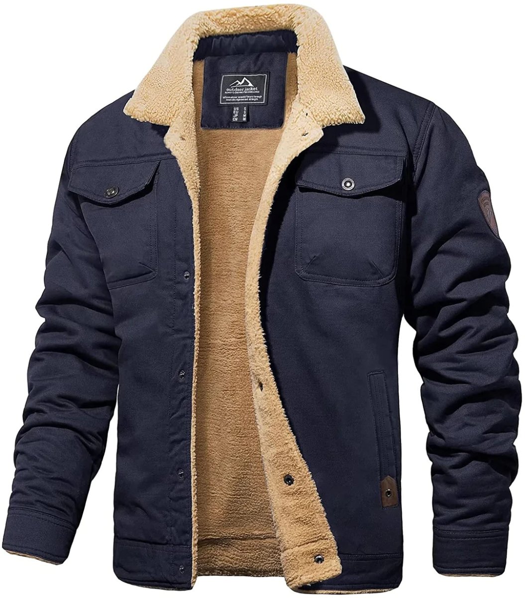 Men's Bomber Jacket Classic Long Sleeve Versatile Everyday