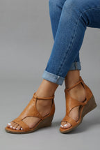 Orthopedic Sandals Vegan Leather Walking Summer