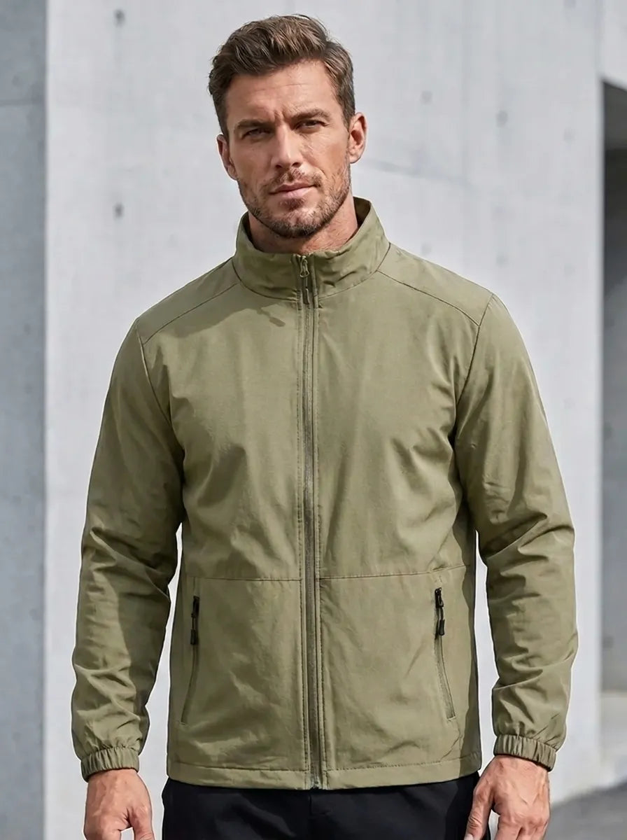 Men's Summer Jacket Breathable Lightweight Elegant Comfort