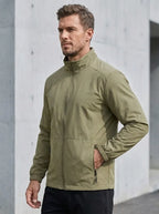 Men's Summer Jacket Breathable Lightweight Elegant Comfort