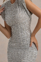Natalia Sparkling Glitter Dress – Radiant Shine for Every Occasion