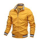 Men's Zip Up Jacket Slim Modern Cut Practical Pockets Casual