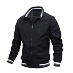 Men's Zip Up Jacket Slim Modern Cut Practical Pockets Casual