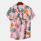 Classic Hawaiian Shirt Short Sleeve Casual Summer