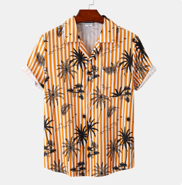 Classic Hawaiian Shirt Short Sleeve Casual Summer