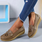 Orthopedic Leather Loafers Cushioned Everyday