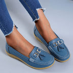 Orthopedic Leather Loafers Cushioned Everyday