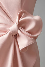 Bow Waist Sleeveless Cocktail Midi Dress Occasion